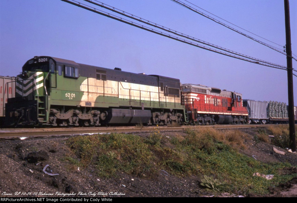 Burlington Northern U23C 5201